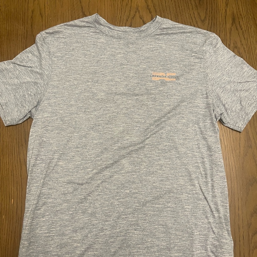American Eagle Outfitters Heather Blue Tee